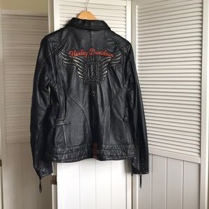 Harley Davidson Genuine Cowhide Leather Jacket